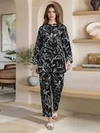 Viscose Co-ord Set- Embroidered