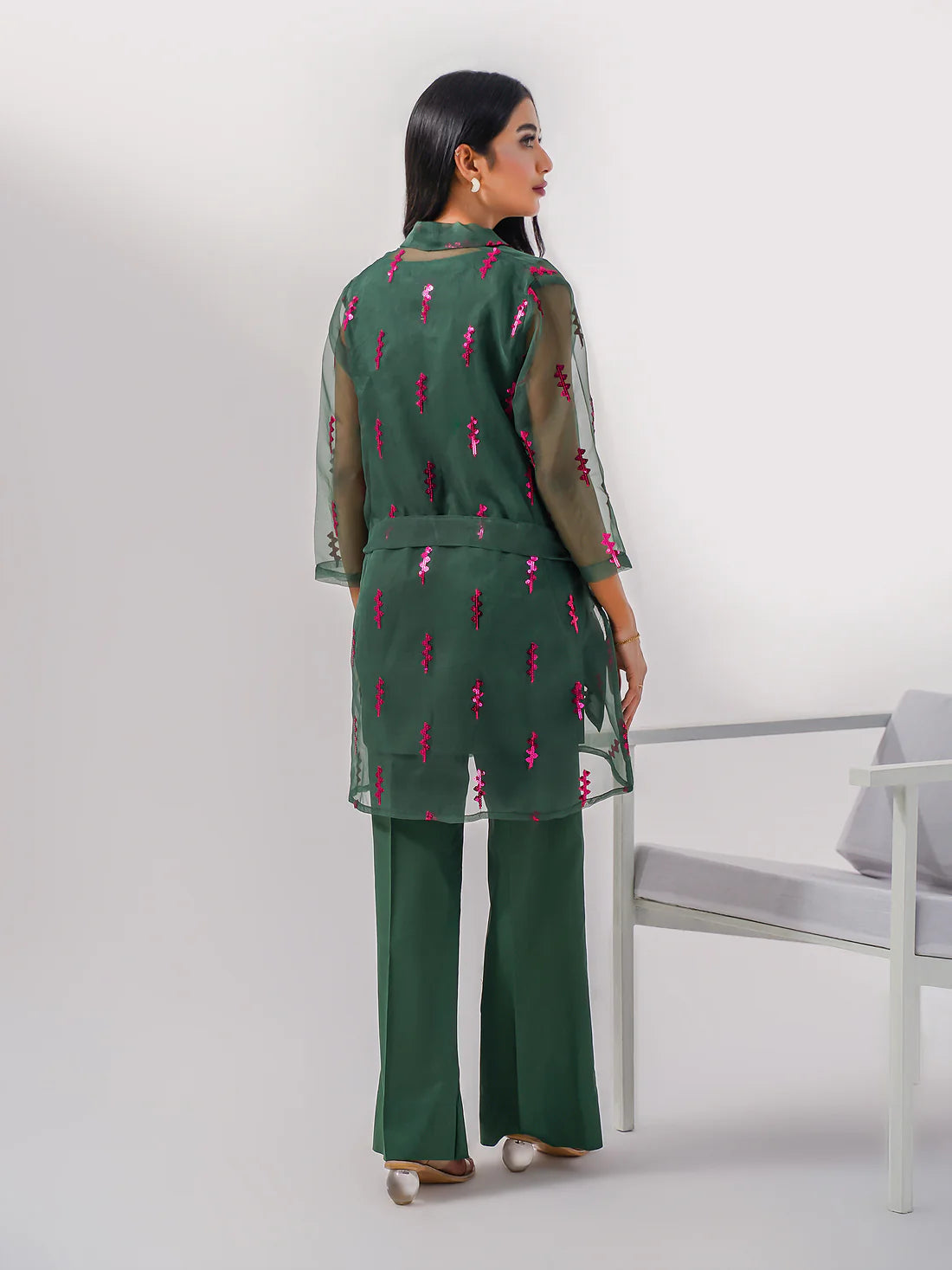 Organza Co-ords-Embroidered